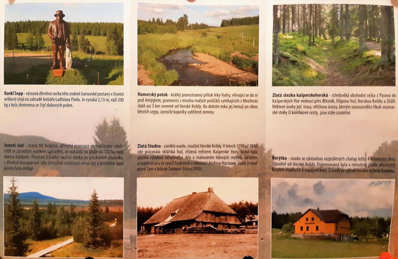 Horska Kvilda - Ubytovani U Chvalu Экстерьер фото